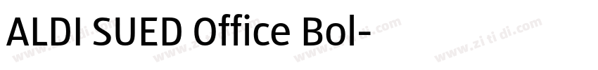 ALDI SUED Office Bol字体转换
